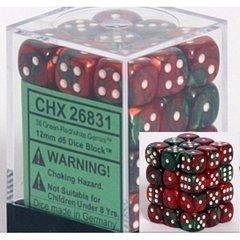 Chessex Block of 36 12mm Dice-Yarrawonga Fun and Games