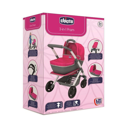 Chicco 3 in 1 Pram-Yarrawonga Fun and Games
