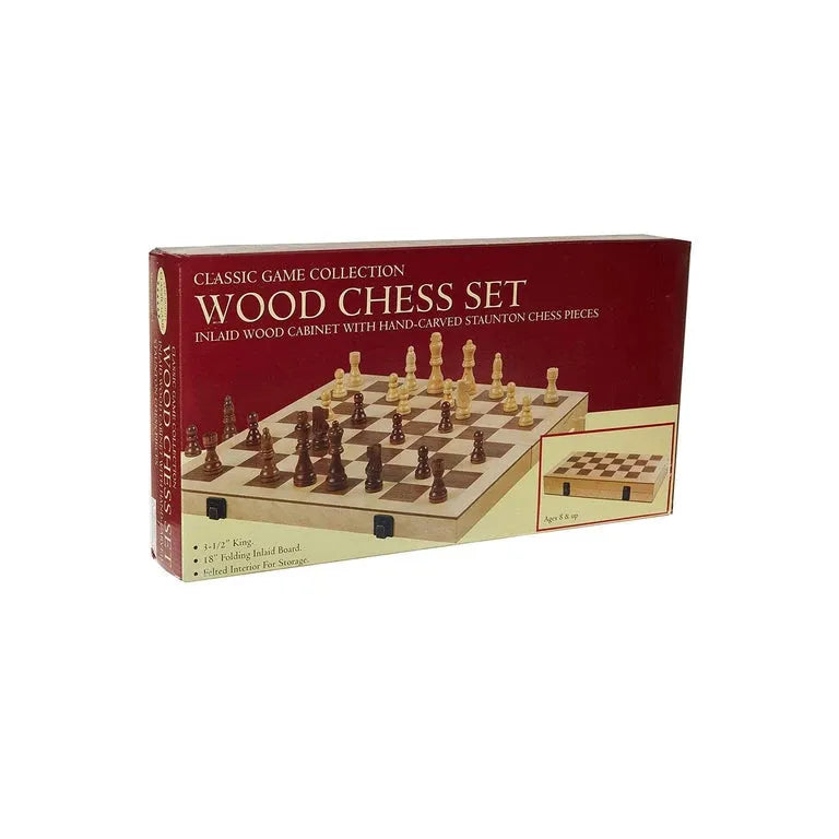 Classic Wood Chess Set-Yarrawonga Fun and Games