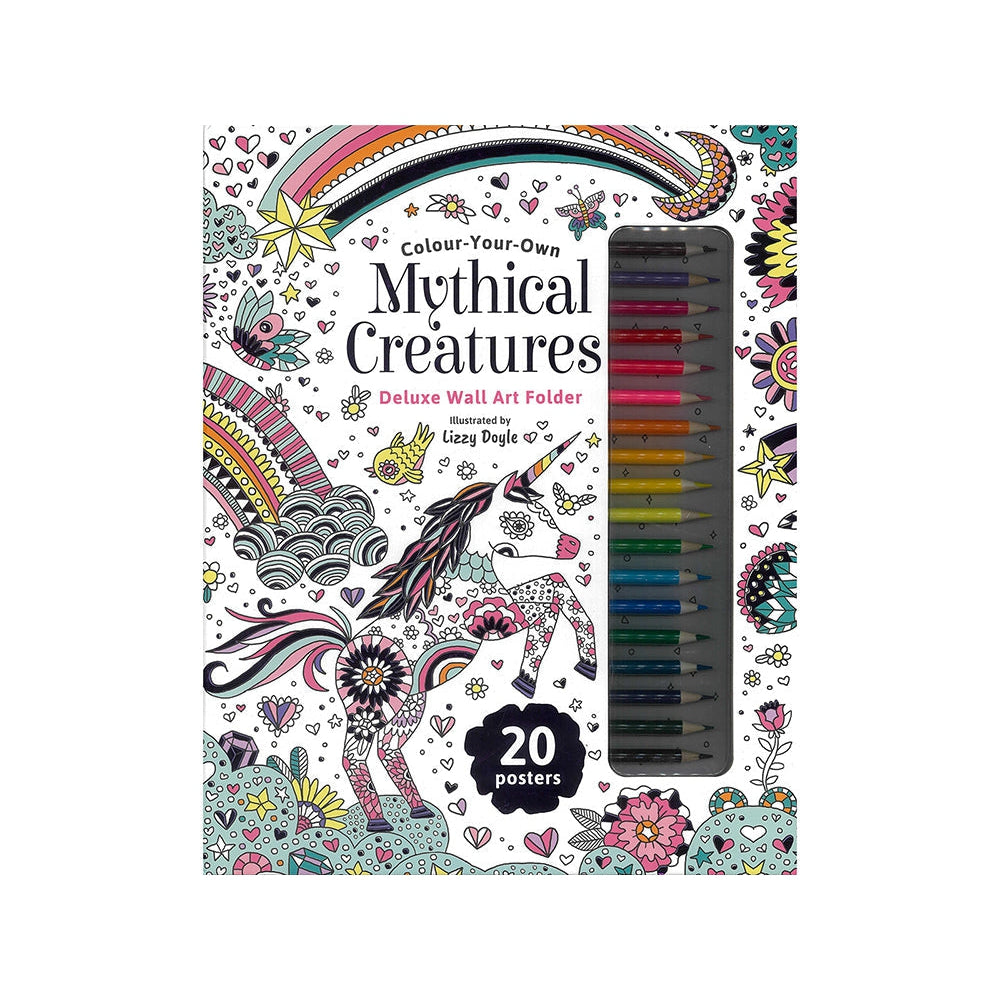 Colour your own Mythical Creatures-Yarrawonga Fun and Games.