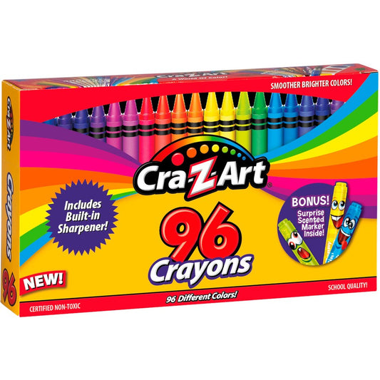 Coloured Crayons - 96-Yarrawonga Fun and Games