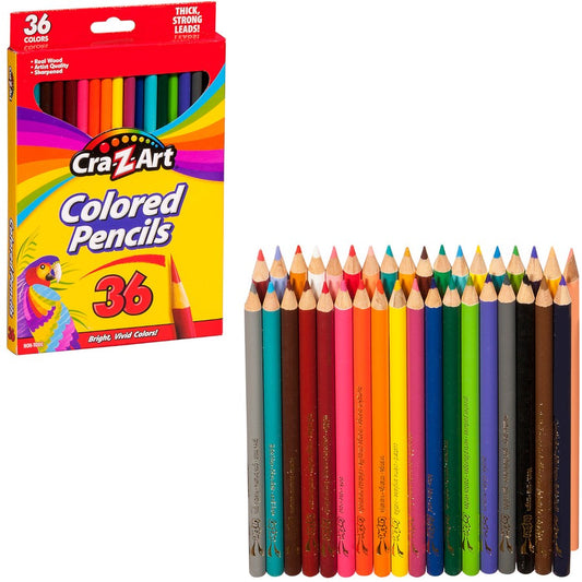 Coloured Pencils - 36 Colours-Yarrawonga Fun and Games