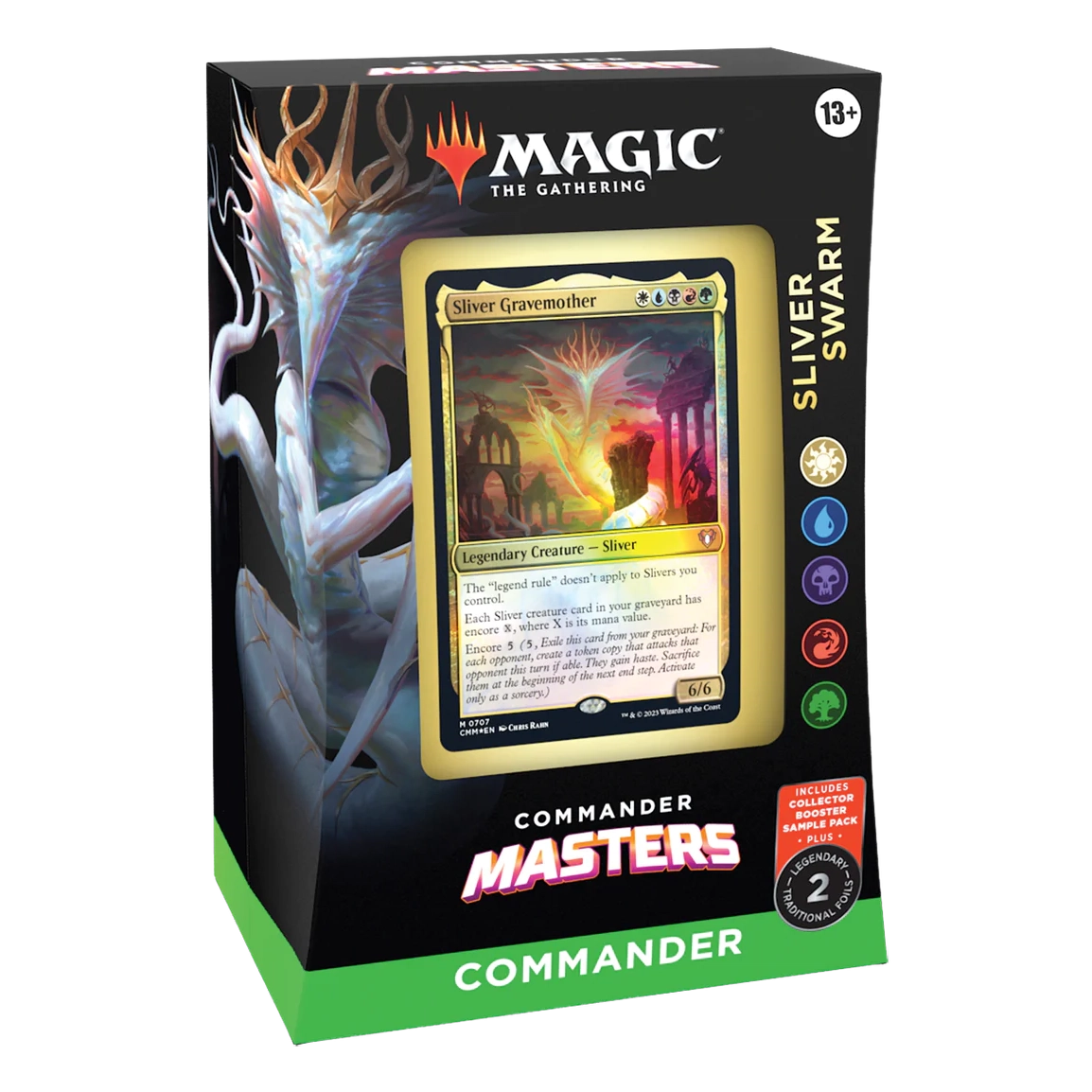 Commander Masters - Various Decks-Sliver Swarm - Sliver Gravemother-Yarrawonga Fun and Games