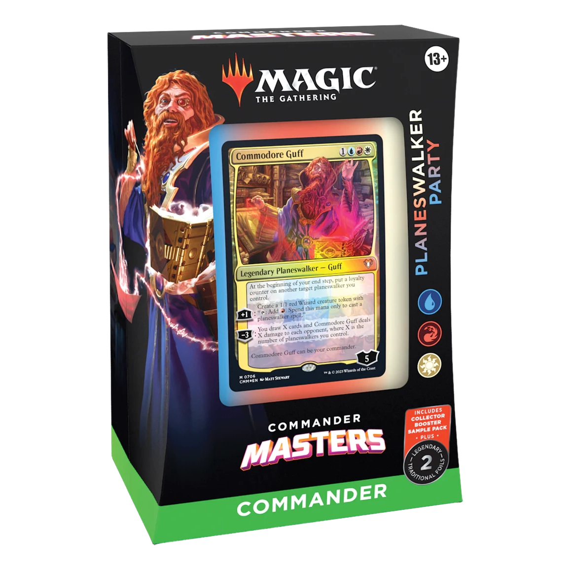 Commander Masters - Various Decks-Planeswalker Party - Commodore Guff-Yarrawonga Fun and Games