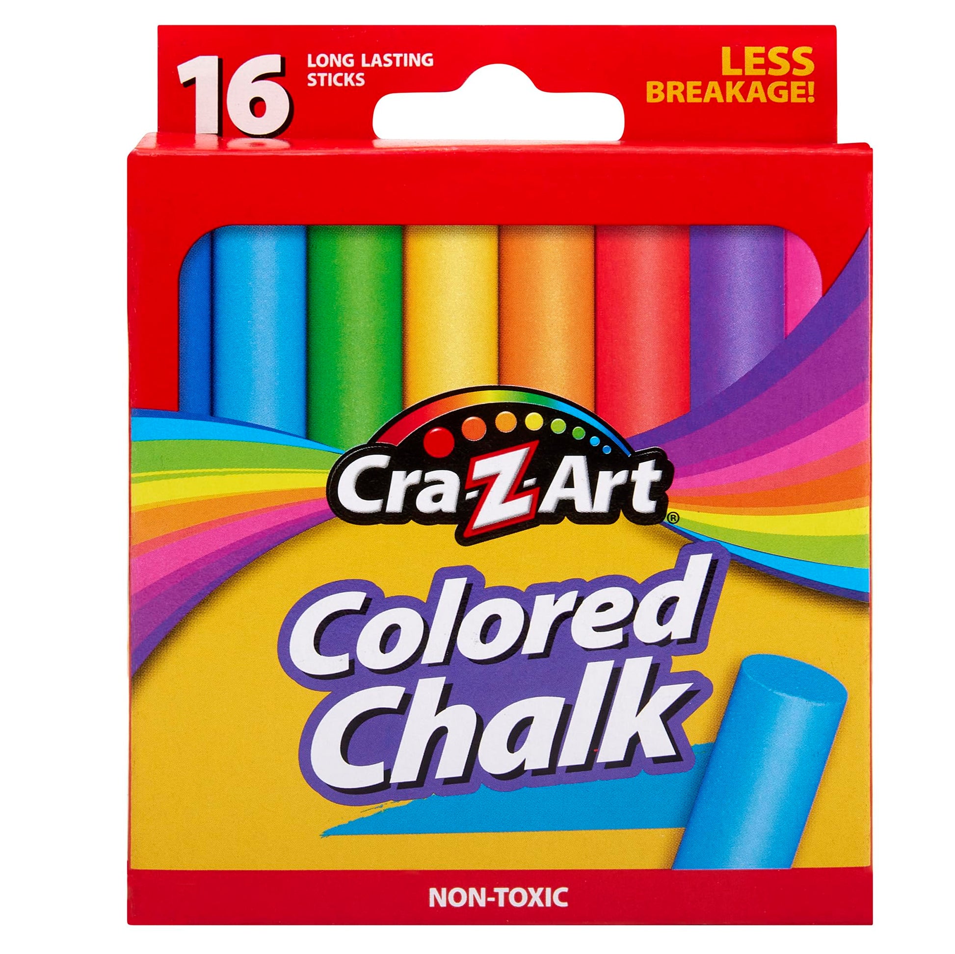 Cra-Z-Art 16 Coloured Chalk-Yarrawonga Fun and Games