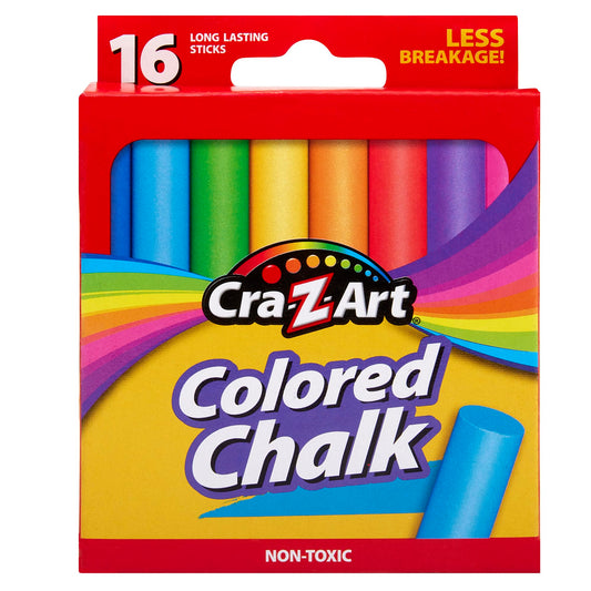 Cra-Z-Art 16 Coloured Chalk-Yarrawonga Fun and Games
