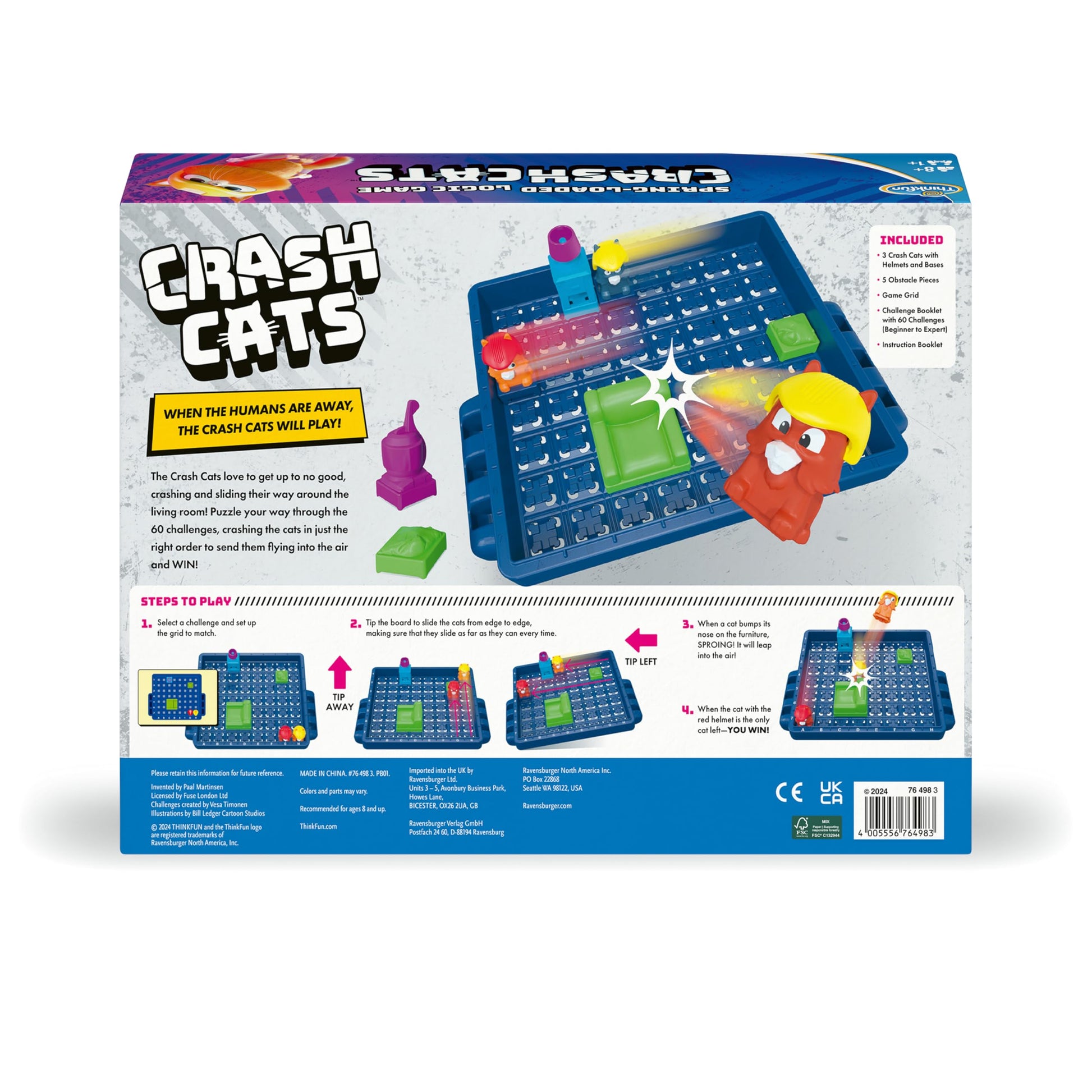 Crash Cat Challange - Puzzle Game-Yarrawonga Fun and Games