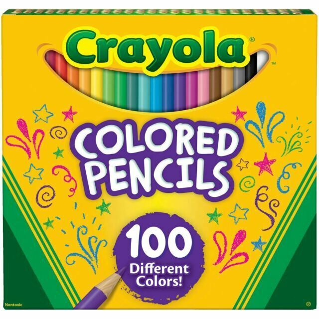 Crayola Coloured Pencils - 100 Pack-Yarrawonga Fun and Games.