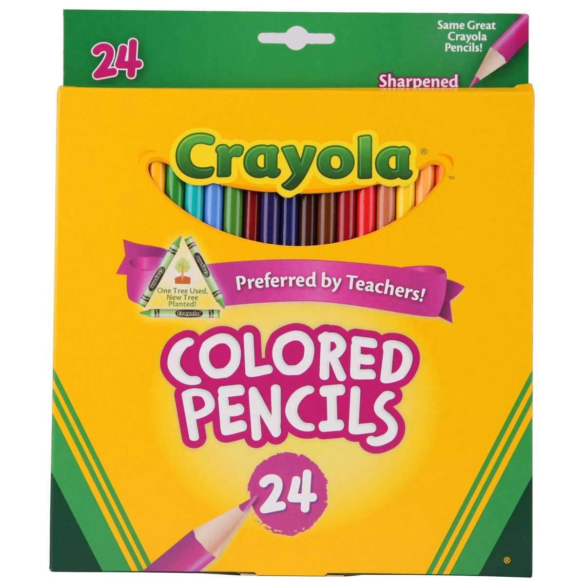 Crayola Coloured Pencils - 24 Pack-Yarrawonga Fun and Games