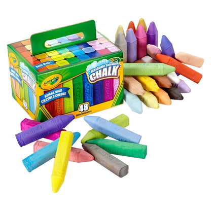 Crayola Sidewalk Chalk 48 colours-Yarrawonga Fun and Games