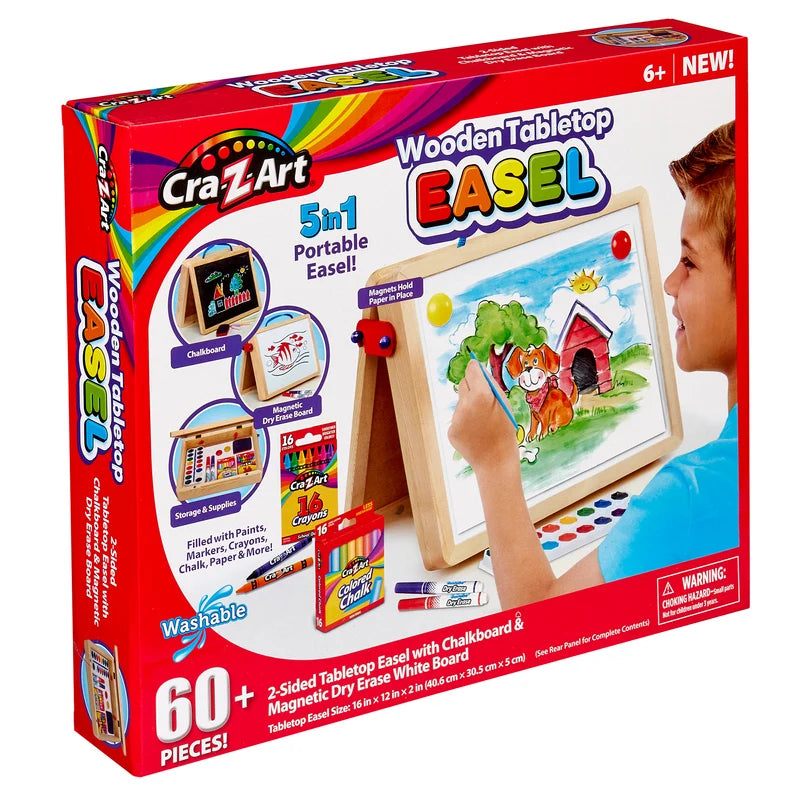 Crazart - Wooden Tabletop Easel