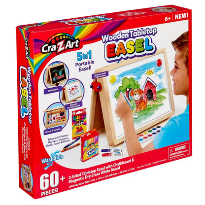 Crazart - Wooden Tabletop Easel
