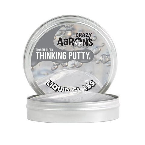 Crazy Aarons Thinking Putty - Liquid Glass 4" Tin-Yarrawonga Fun and Games