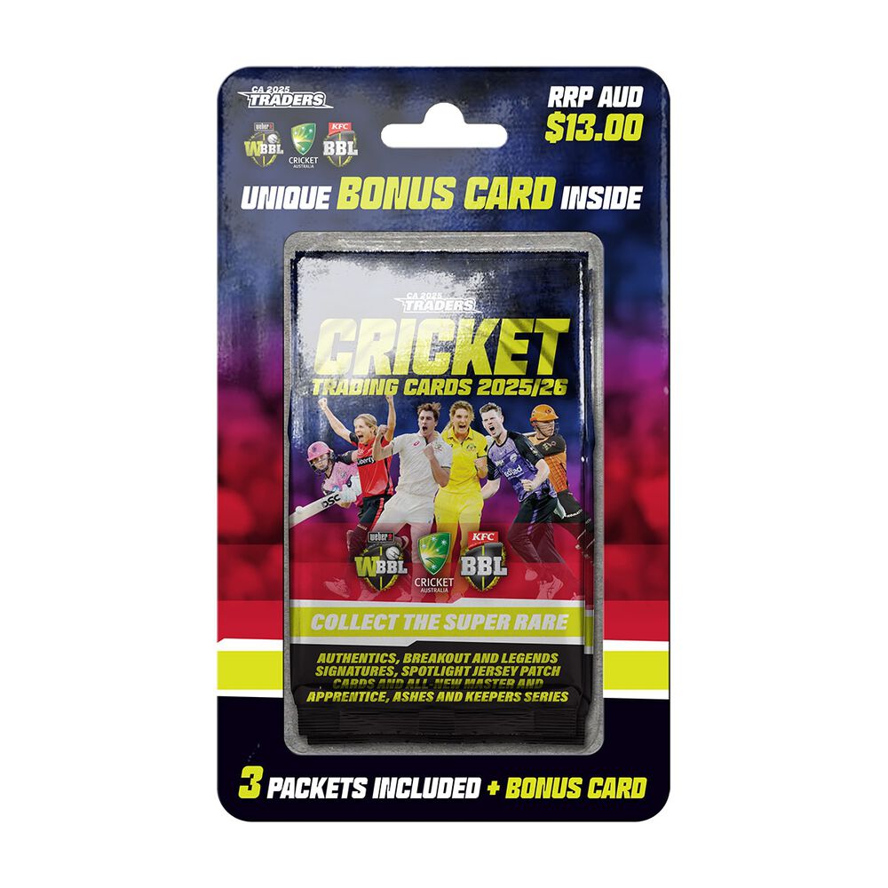 Cricket Cards Starter Pack - 2025/2026-Yarrawonga Fun and Games