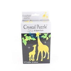 Crystal Puzzle - 3D Jigsaw -2 Giraffes-Yarrawonga Fun and Games