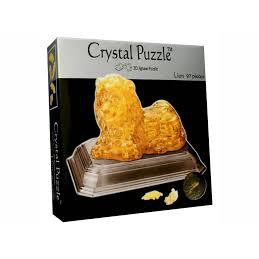 Crystal Puzzle - 3D Jigsaw -Deluxe Lion-Yarrawonga Fun and Games