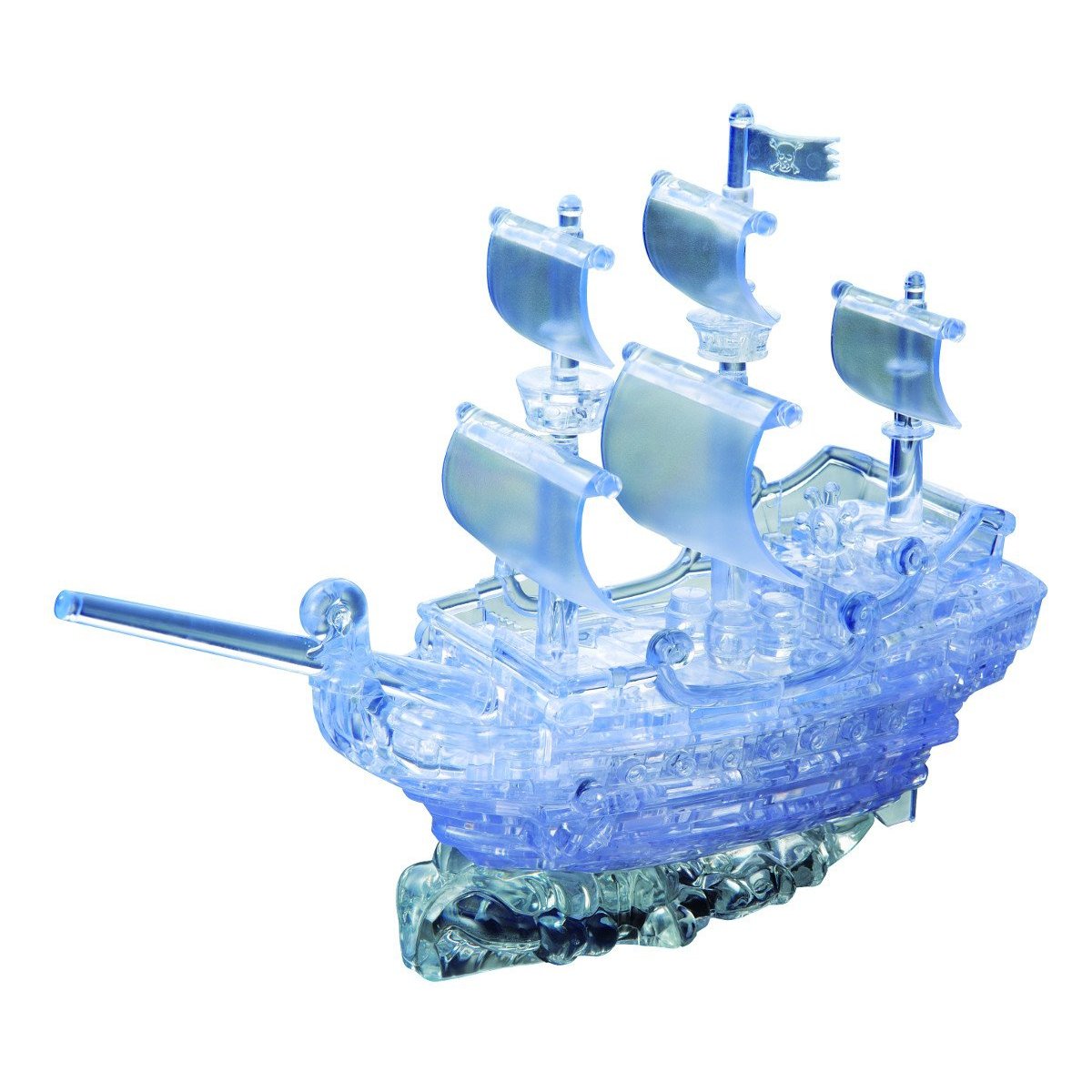 Crystal Puzzle - 3D Jigsaw -Deluxe Pirate Ship-Yarrawonga Fun and Games