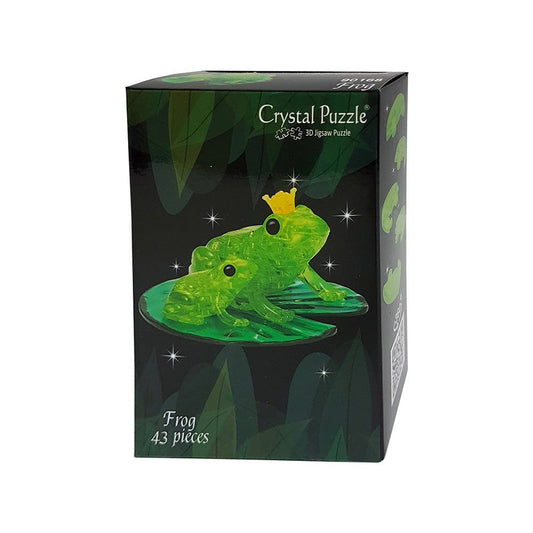 Crystal Puzzle - 3D Jigsaw - Frog-Yarrawonga Fun and Games