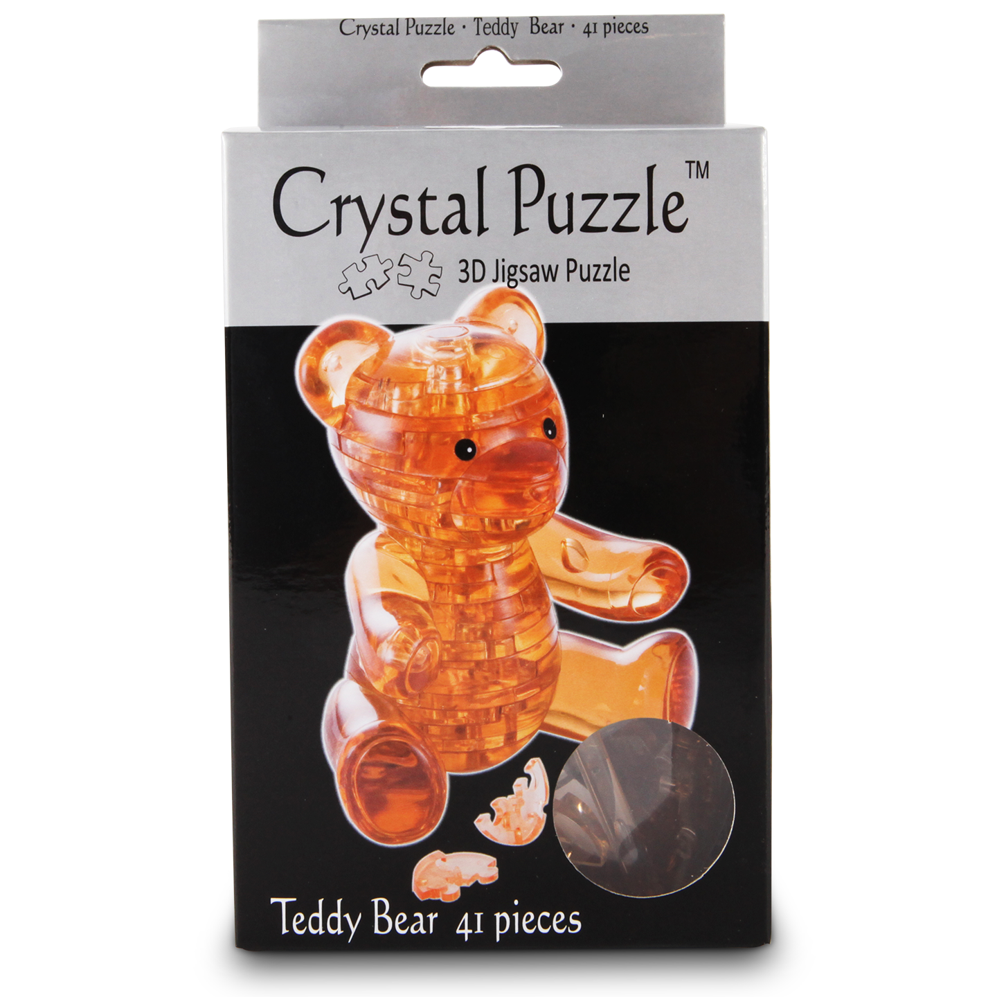 Crystal Puzzle - 3D Jigsaw - Teddy Bear-Yarrawonga Fun and Games