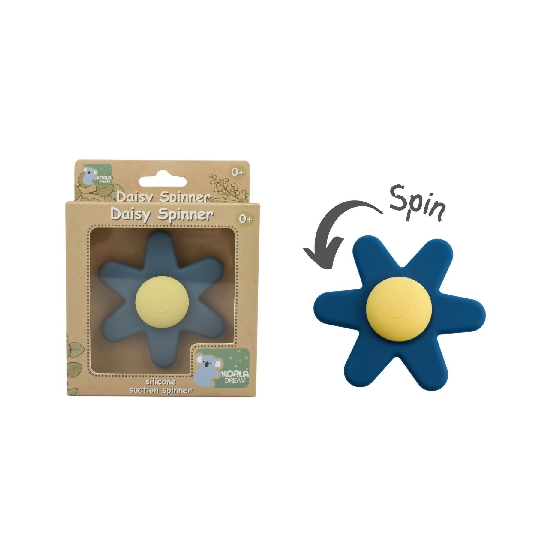 Daisy Spinner - Silicone-Blue-Yarrawonga Fun and Games