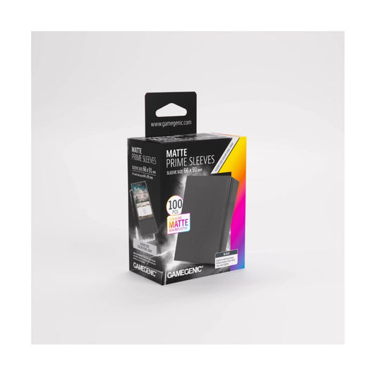 Deck Protector Sleeve 100 Black - Matte-Yarrawonga Fun and Games