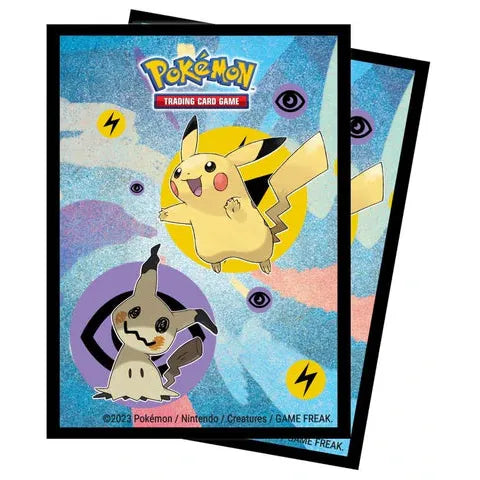Deck Protector Sleeves - Pikachu & Mimikyu - 65-Yarrawonga Fun and Games