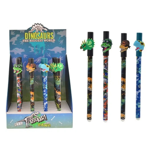 Dinosaur Erasable Gel Pen-Yarrawonga Fun and Games