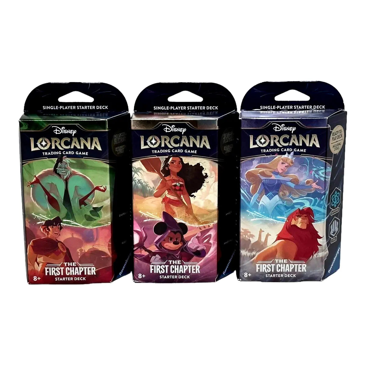 Disney Lorcana - First Chapter Booster Starter Deck (pre order)-Yarrawonga Fun and Games