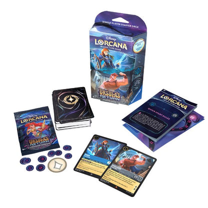 Disney Lorcana - Ursula's Return Starter Deck-Sapphire Steel-Yarrawonga Fun and Games