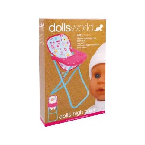 Dolls High Chair-Yarrawonga Fun and Games