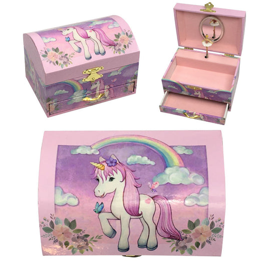 Dome Jewellery Box - Unicorn-Yarrawonga Fun and Games