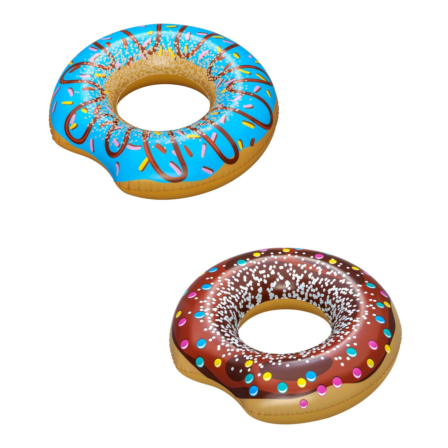 Donut Swim Ring - Medium-Yarrawonga Fun and Games