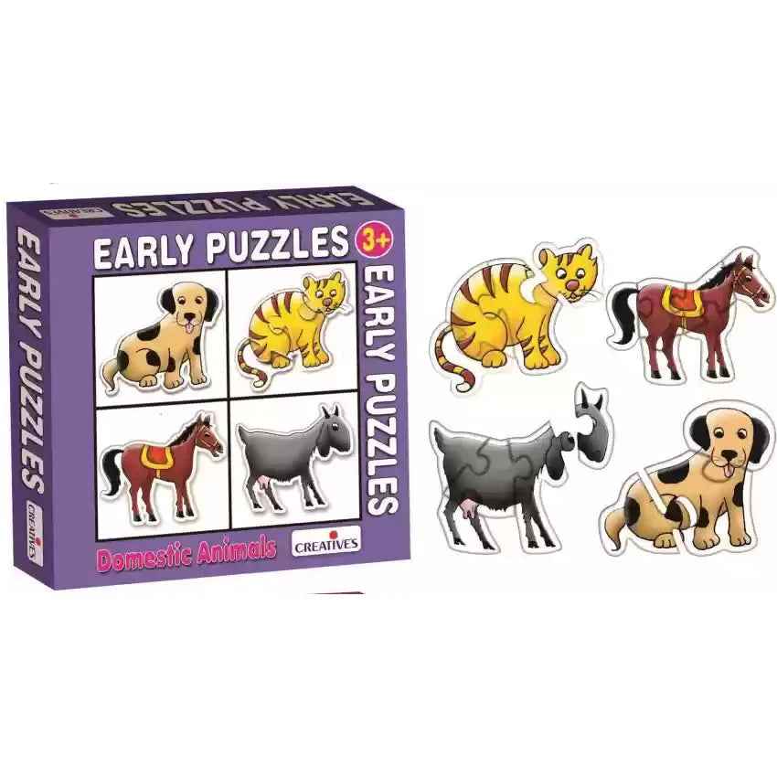 Early Puzzles - Domestic Animals-Yarrawonga Fun and Games