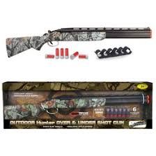 Electronic Over and Under Shotgun - TOY