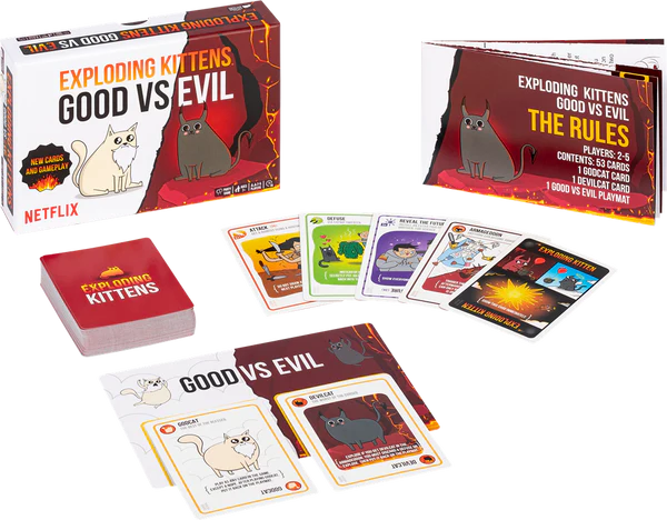 Expolding Kittens - Good Vs Evil - Game-Yarrawonga Fun and Games