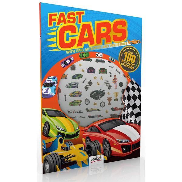 Fast Cars Sticker Book-Yarrawonga Fun and Games