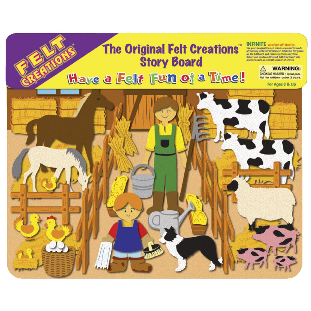 Felt Creations Story Boards-Barn-Yarrawonga Fun and Games