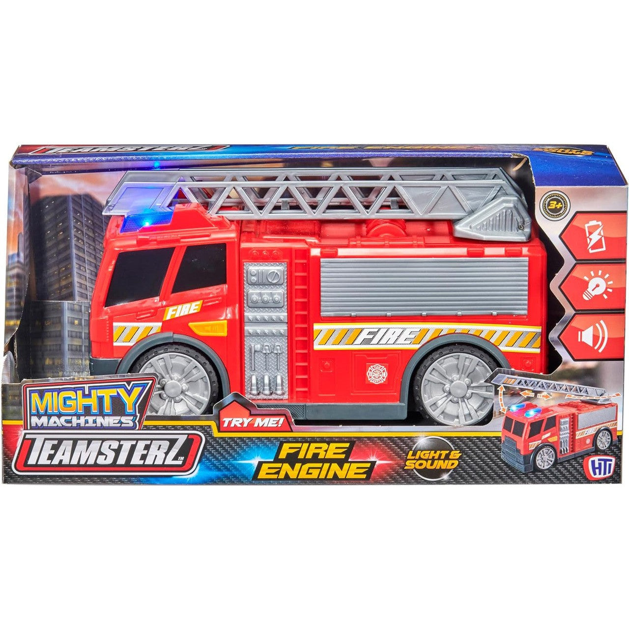 Fire Engine with Lights and Sounds-Yarrawonga Fun and Games