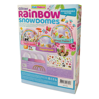 Glitter Rainbow Snowdomes Kit-Yarrawonga Fun and Games