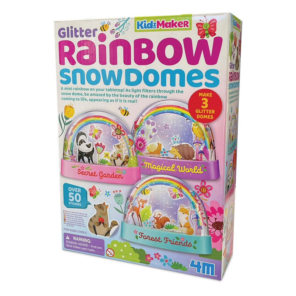Glitter Rainbow Snowdomes Kit-Yarrawonga Fun and Games