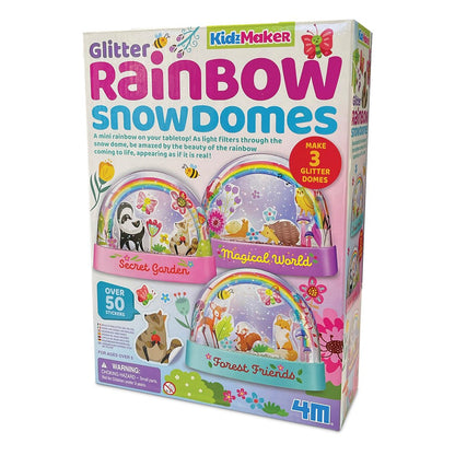 Glitter Rainbow Snowdomes Kit-Yarrawonga Fun and Games