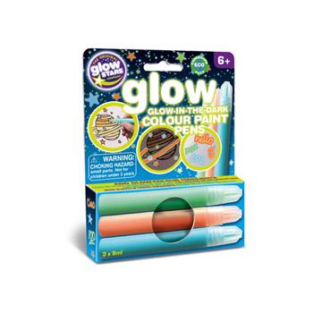 Glow Paint Sticks - Coloured - 3 Pack-Yarrawonga Fun and Games