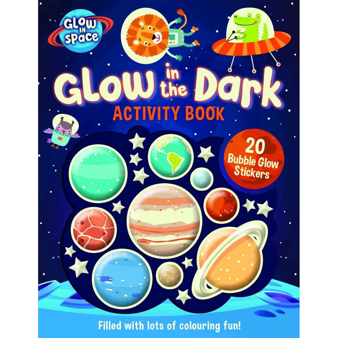 Glow in the Dark Activity Book-Yarrawonga Fun and Games