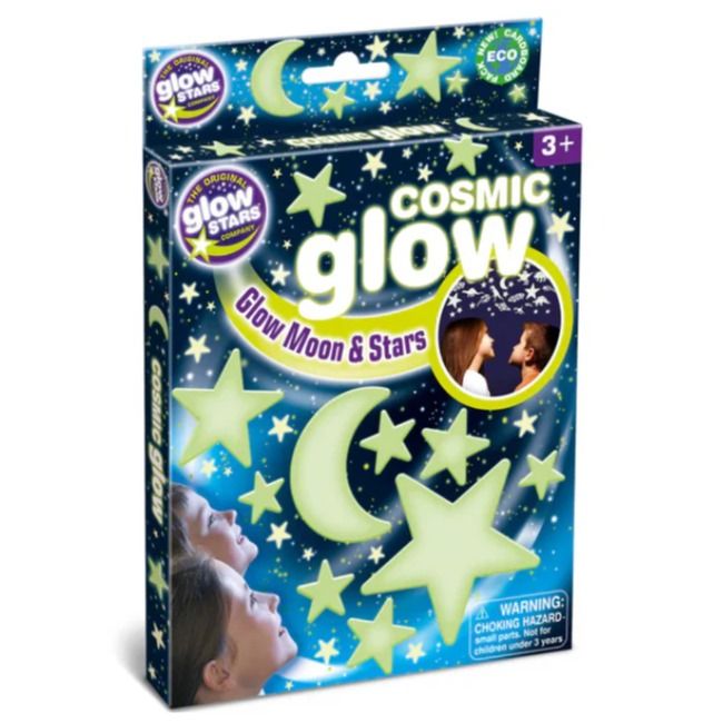 Glow in the Dark Moon and Stars-Yarrawonga Fun and Games
