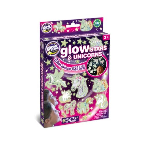 Glow in the Dark Stars and Unicorns-Yarrawonga Fun and Games