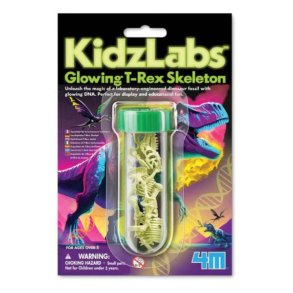 Glow in the Dark T-Rex Skeleton-Yarrawonga Fun and Games