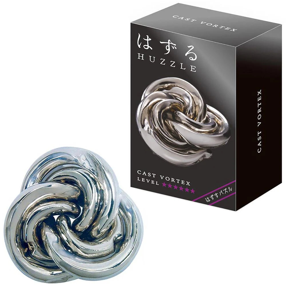 Hanayama Puzzles-Cast Vortex Level 6-Yarrawonga Fun and Games