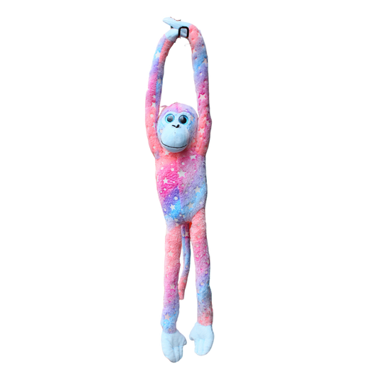 Hanging Monkey - Blue/Purple Glow in the Dark-Yarrawonga Fun and Games