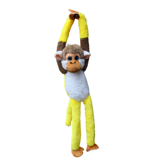 Hanging Monkey - Brown/Yellow-Yarrawonga Fun and Games