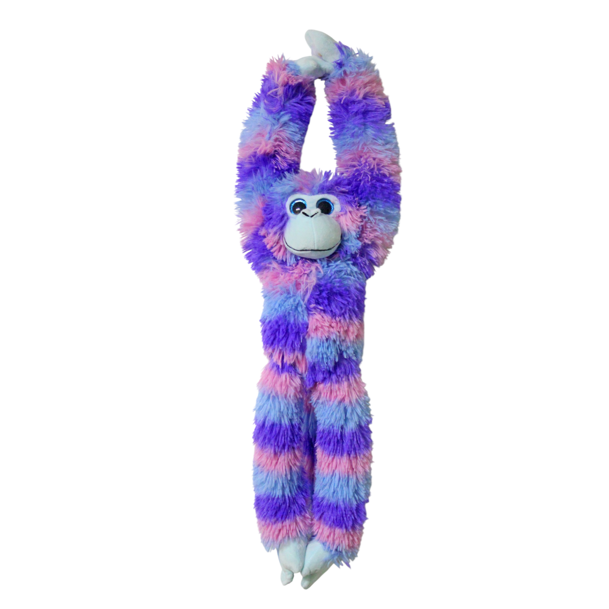 Hanging Monkey - Shaggy Purple/Blue/Pink-Yarrawonga Fun and Games